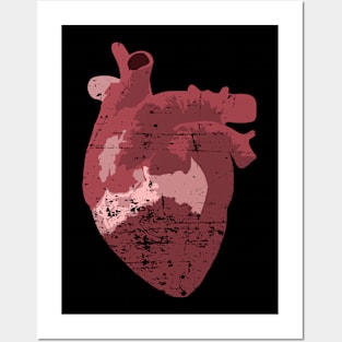 My heart Posters and Art